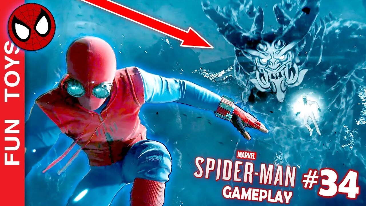 Marvel Spider-Man #34 - Um Demônio GIGANTESCO atrás do Homem Aranha! Traje AMADOR "De Volta ao Lar"