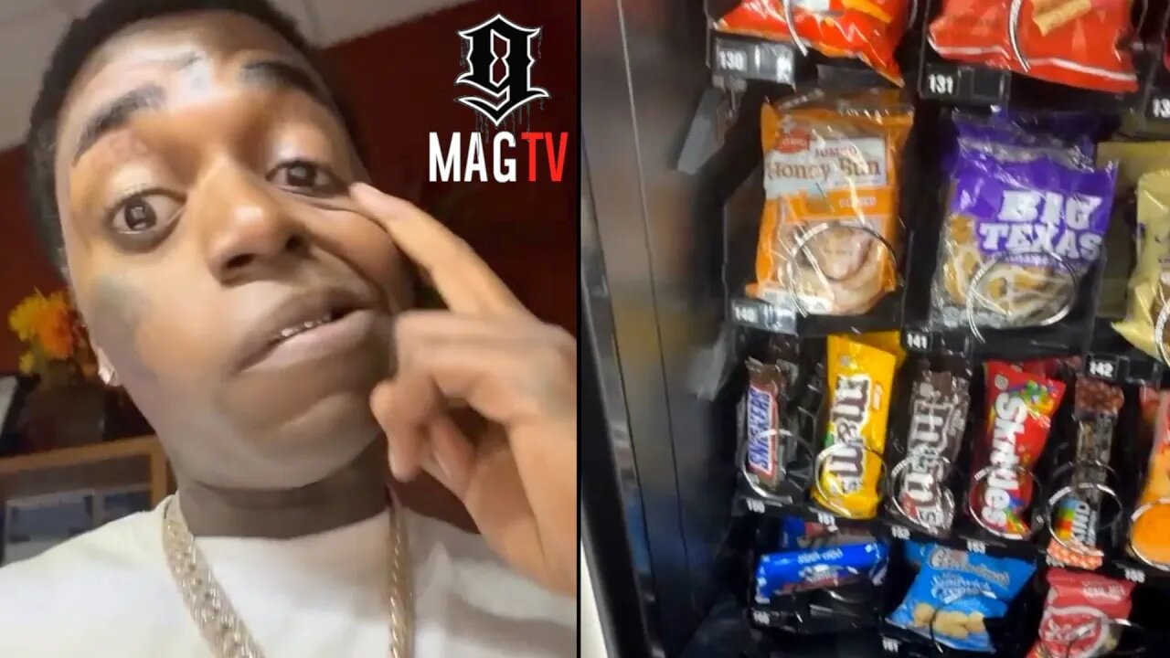 Kodak Black Refuse To Let Vending Machine Rip Him Off For 25 Cents! 🤨