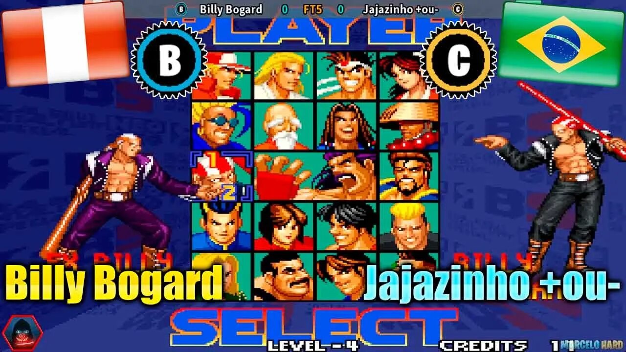 Real Bout Fatal Fury Special (Billy Bogard Vs. Jajazinho +ou-) [Peru Vs. Brazil]