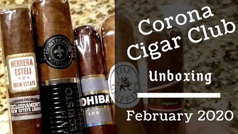 Corona Cigar of the Month Club Unboxing February 2020 | Not Sponsored