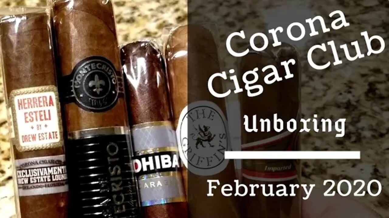 Corona Cigar of the Month Club Unboxing February 2020 | Not Sponsored