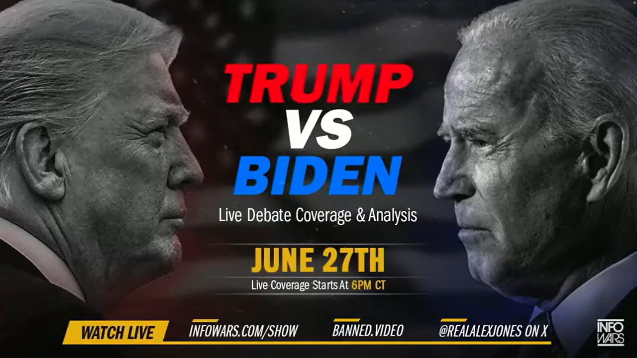 Watch The Trump-Biden Debate HERE With Commentary