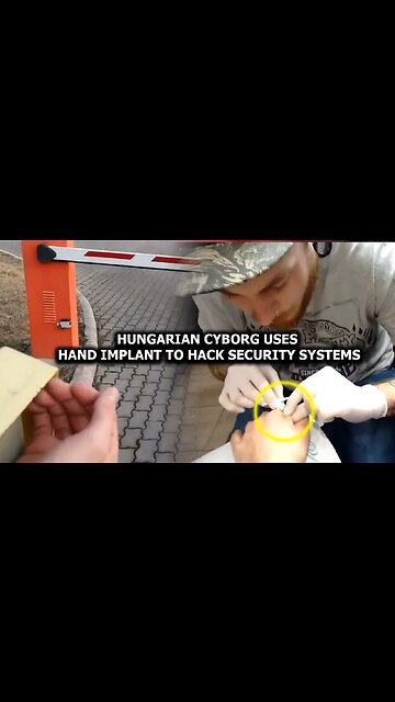 Hungarian Cyborg Uses Hand Implant to Hack Security Systems