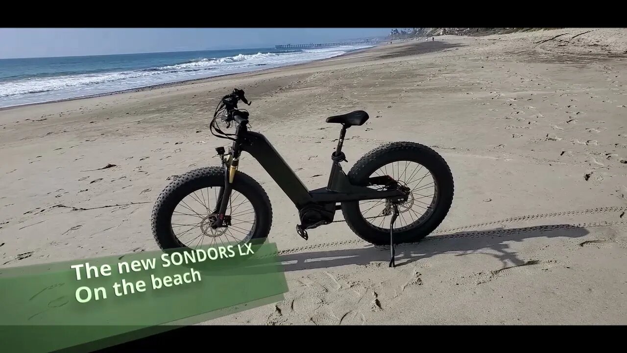 Sondors LX on the Beach. Save $50.00 if you use this code http://sondors.refr.cc/michaelmauch