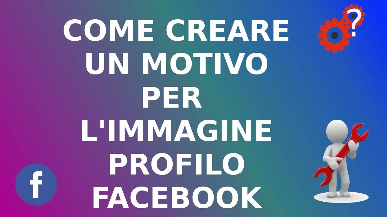 Come creare un motivo per l'immagine profilo facebook tramite frame studio. Spiegato Semplice!
