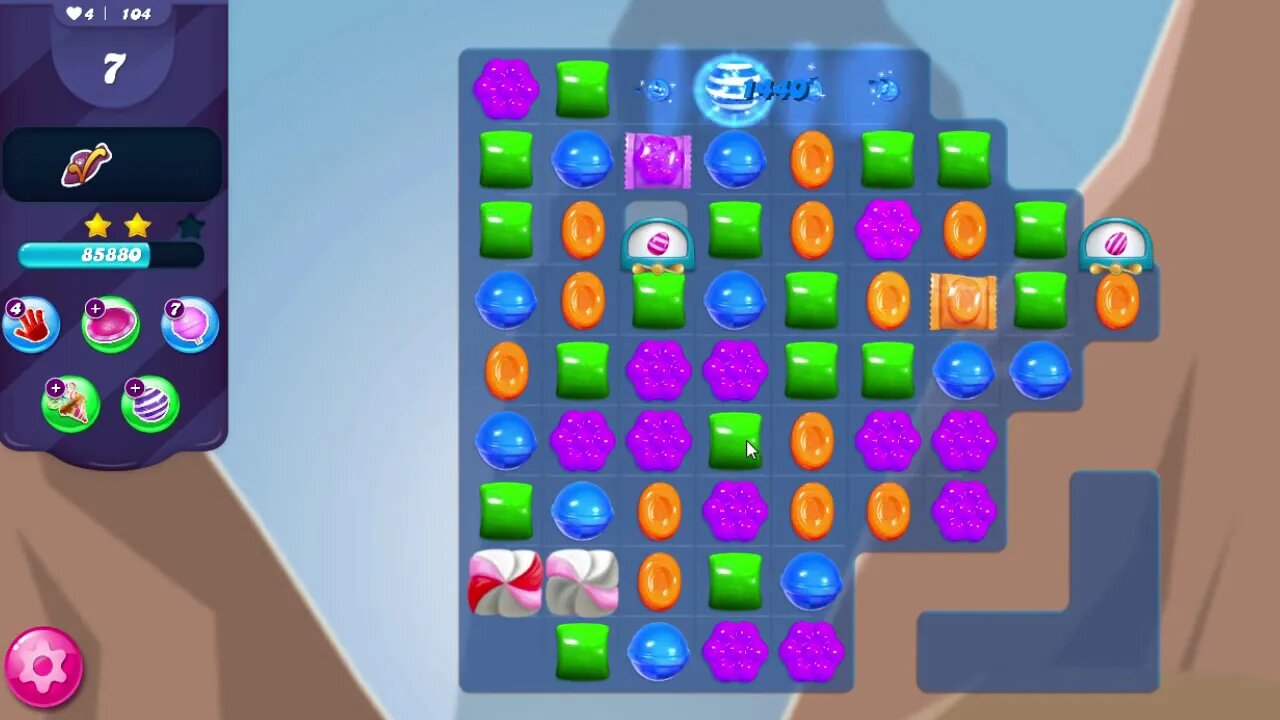 Candy Crush Saga Level 104