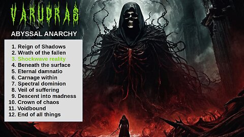 VARUDRAS - Shockwave reality (Abyssal anarchy Album)
