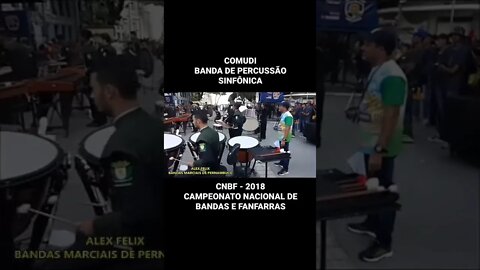 COMUDI - BANDA DE PERCUSSÃO SINFÔNICA 2018 - #Shorts