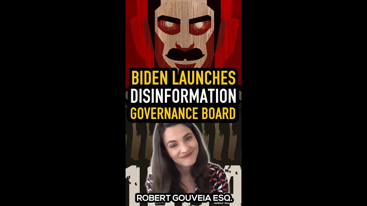 Biden #DHS Launches #DISINFORMATION Board #MinistryofTruth #Shorts