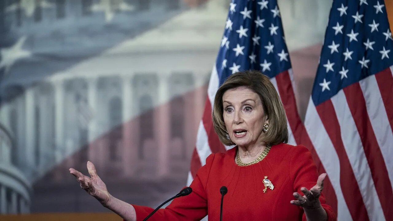 LIVE: Pelosi Holds News Conference on Jan. 6 Commission