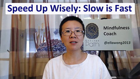 Speed Up Wisely: Slow is Fast