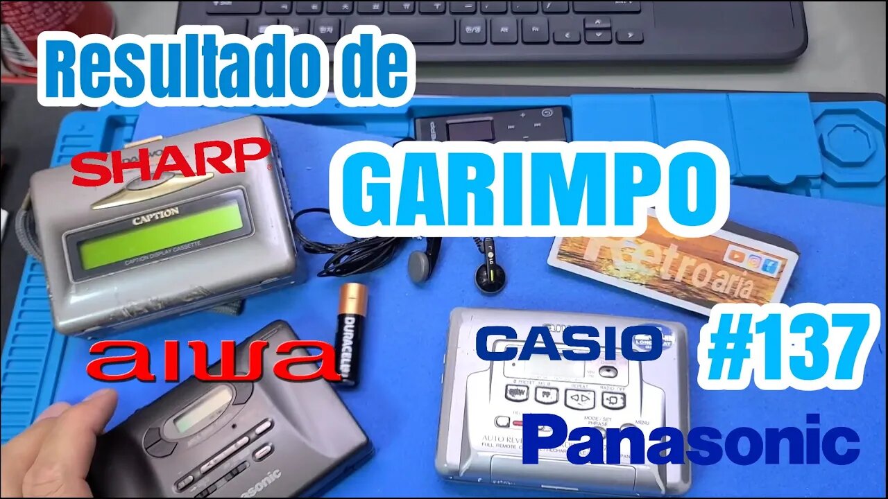 GARIMPO #137 - Um Walkman jamais visto da DAEWOO