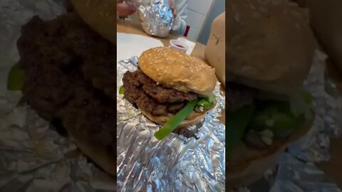 Five guys has amazing burgers