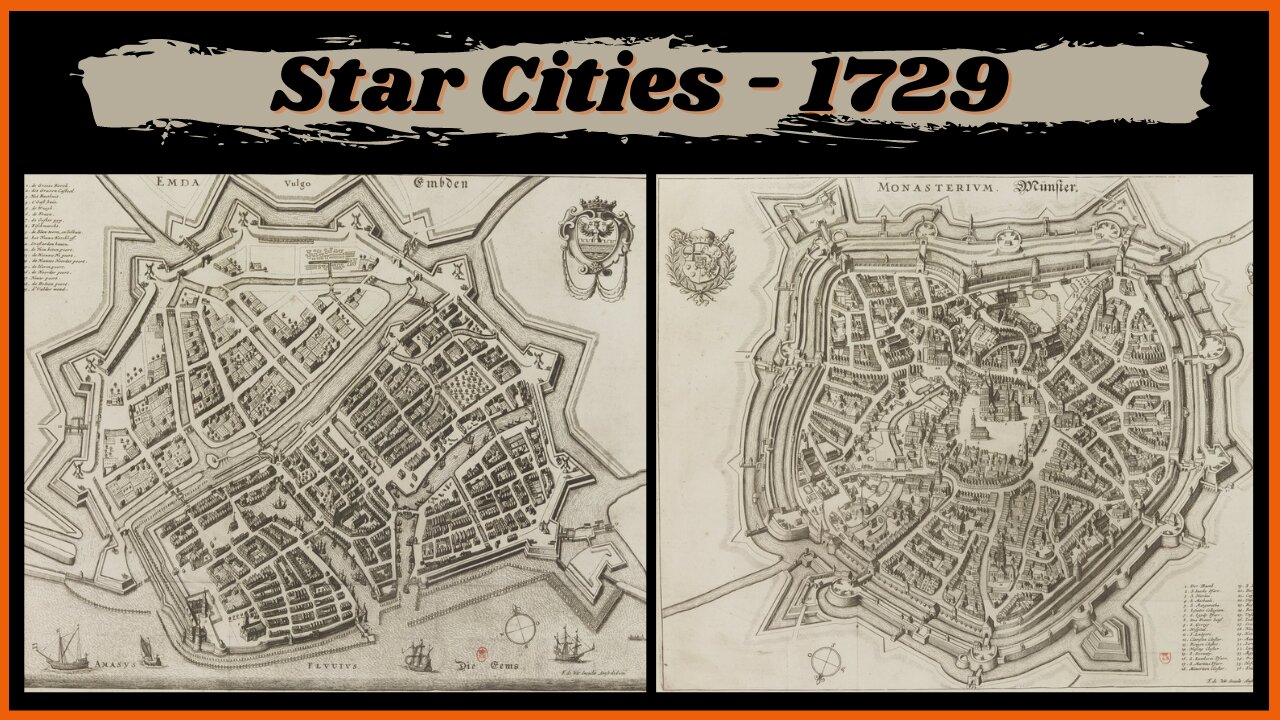 Star Forts Are Really Star Cities - Book from 1729