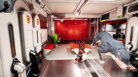 2020 Naughty dog animation in 5th element style 3d apartment