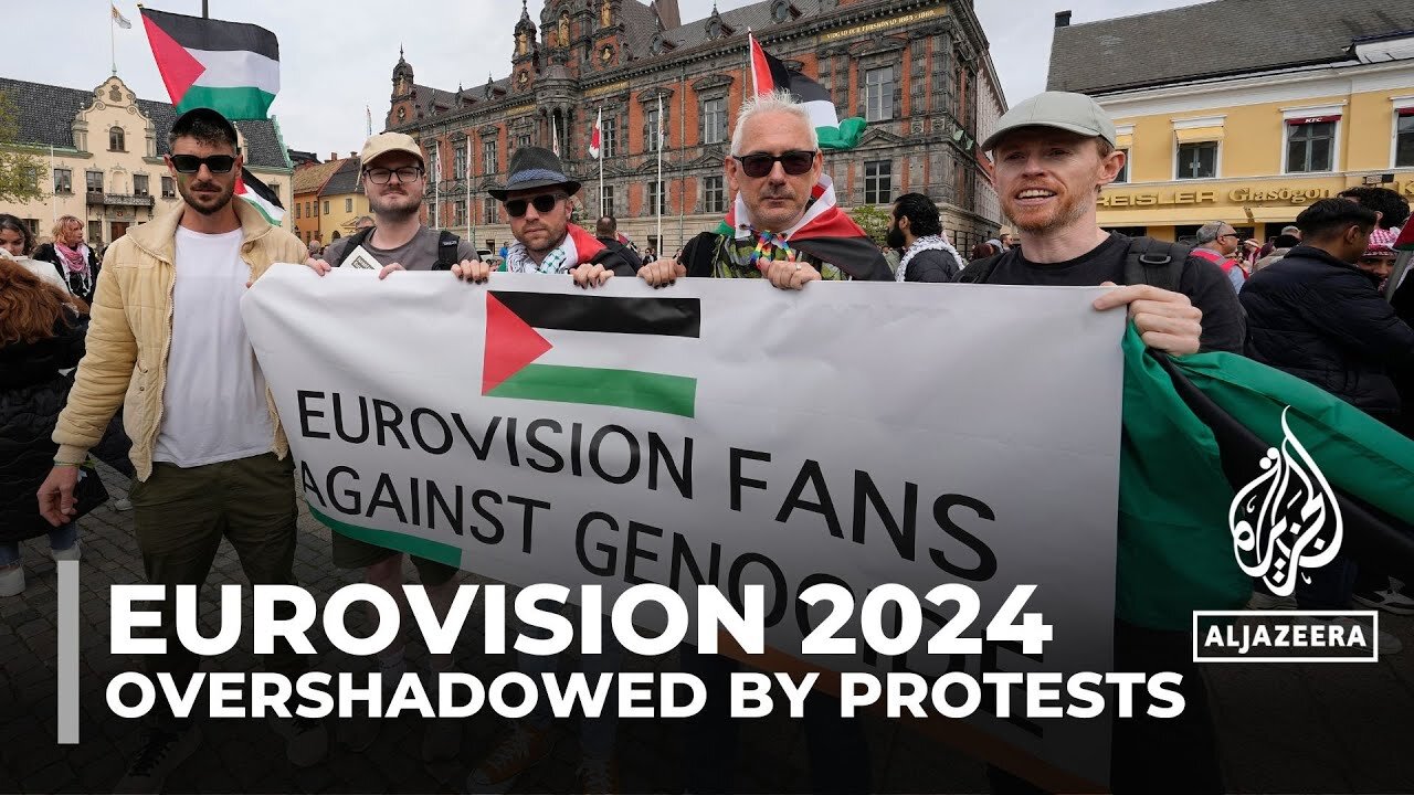 Thousands march in Sweden's Malmo against Israel's Eurovision participation