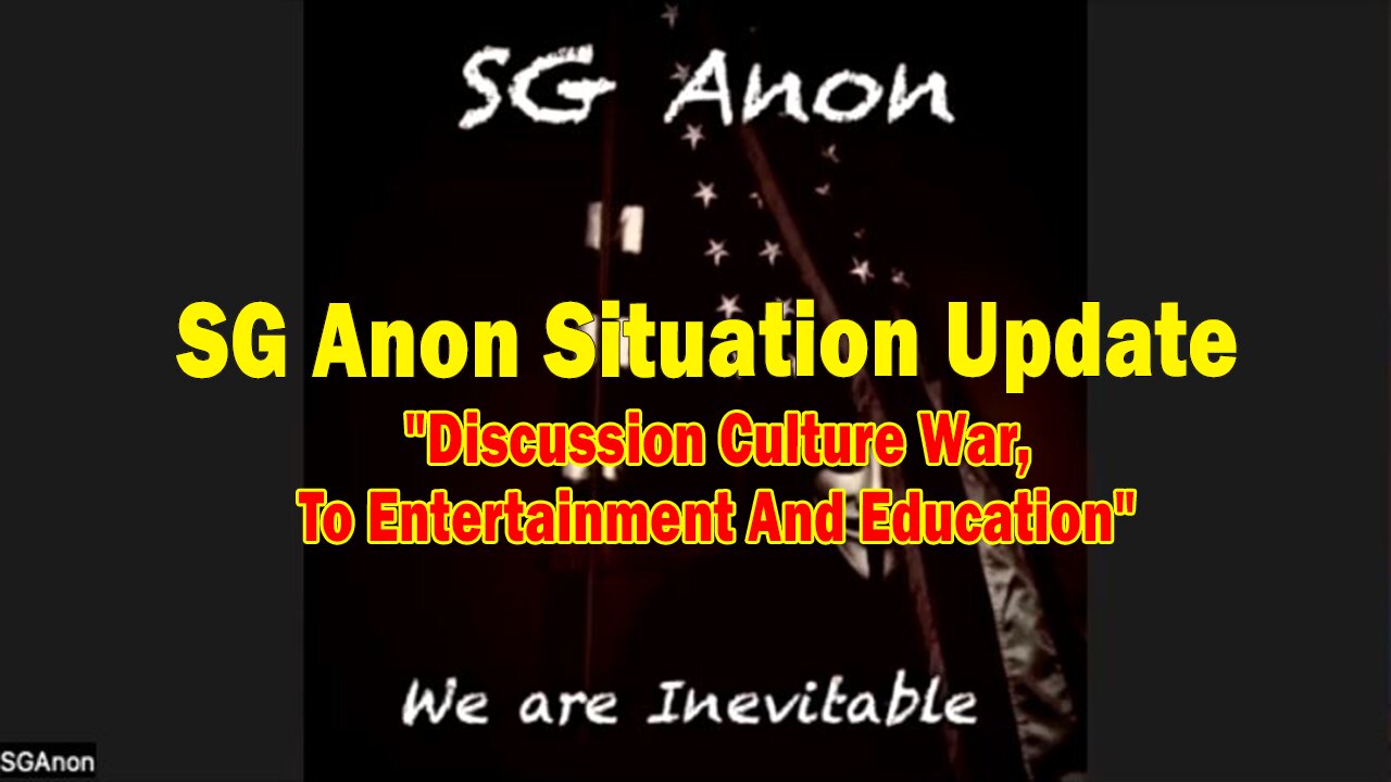 SG Anon & Jason Lefkowitz Situation Update: "Discussion Culture War, To Entertainment And Education"