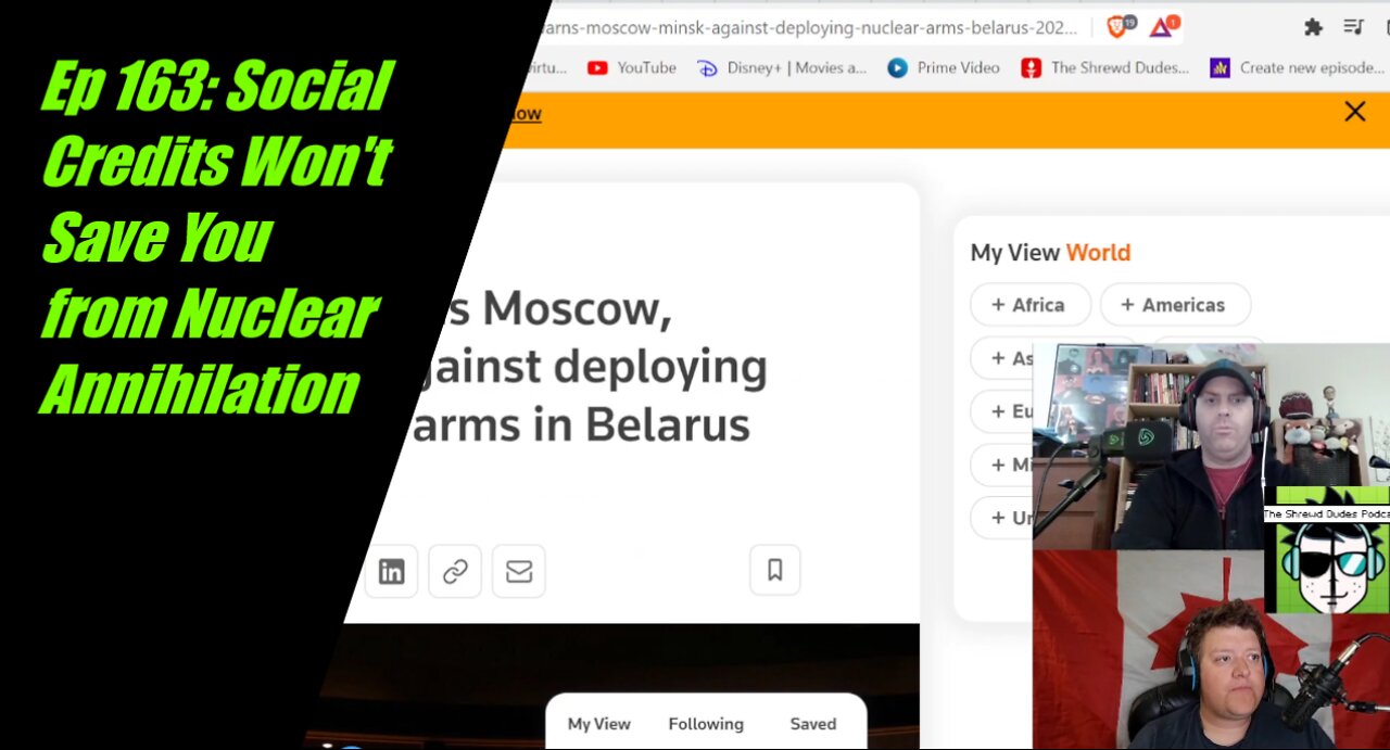 The Shrewd Dudes Episode 163: Social Credits Won't Save You from Nuclear Annihilation
