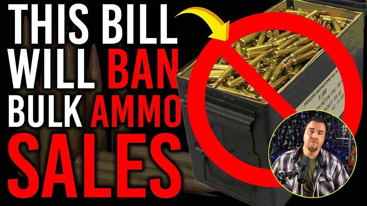 New Senate Bill to Ban Bulk Ammo Sales