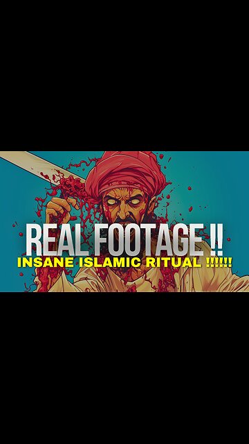 REAL FOOTAGE OF AN INSANE ISLAMIC RITUAL...........