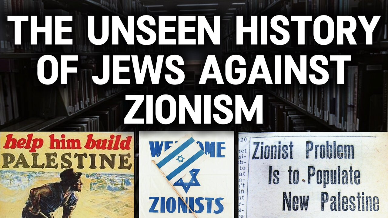 Unseen history of Jews against Zionism