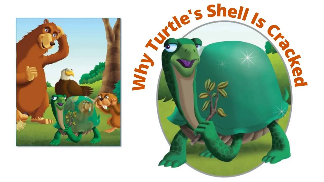 Kids Stories - Why Turtle's Shell Is Cracked