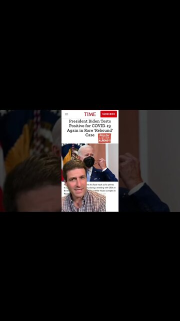 Biden Has Covid Again 😳 #comedynews #covidcomedy