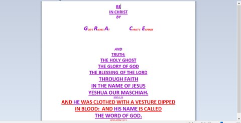 I AM THE CHURCH IN SPLENDOR--OUR DEVOTION & RESTING ON THE SABBATH DAY BRINGING TITHES TO THE LORD