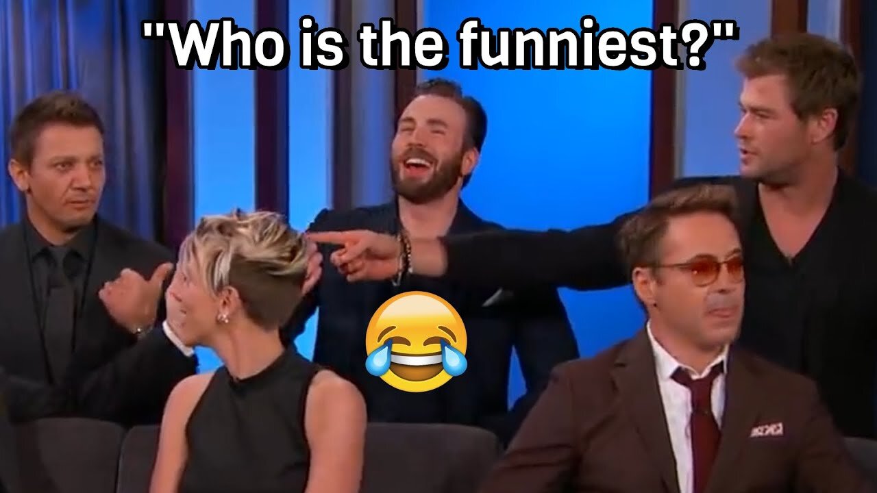 Avengers Cast FUNNY MOMENTS