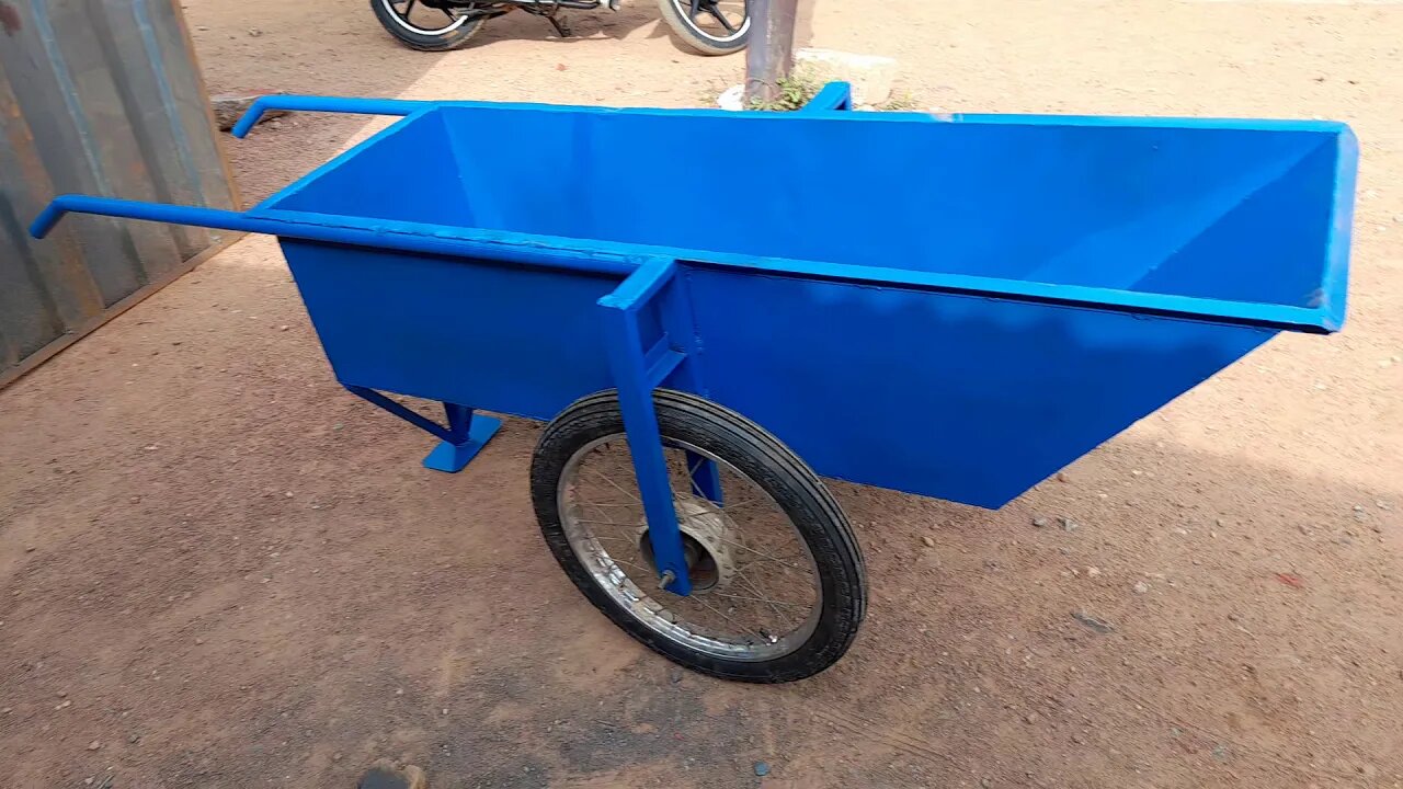 Cement Mixing Wheelbarrow