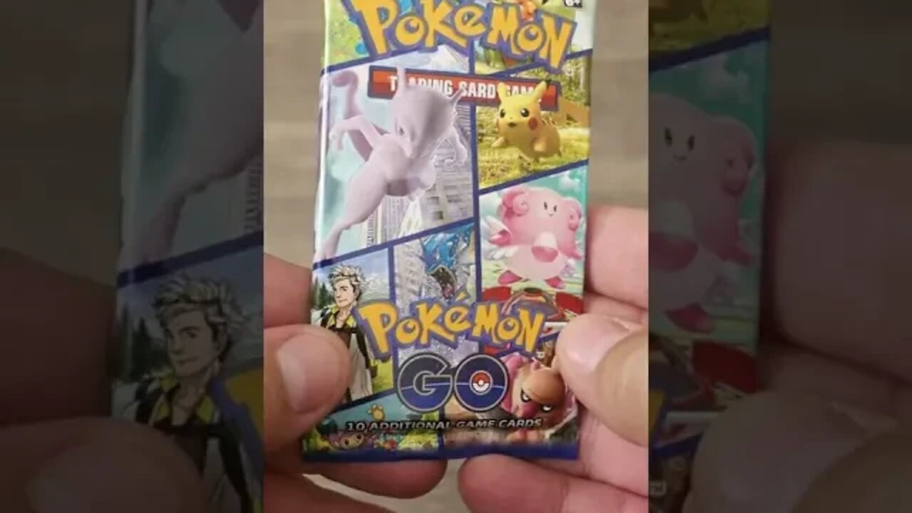 #SHORTS Unboxing a Random Pack of Pokemon Cards 158