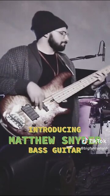 Introducing Matthew Snyder | Bass Guitar | Big Fat Mallard