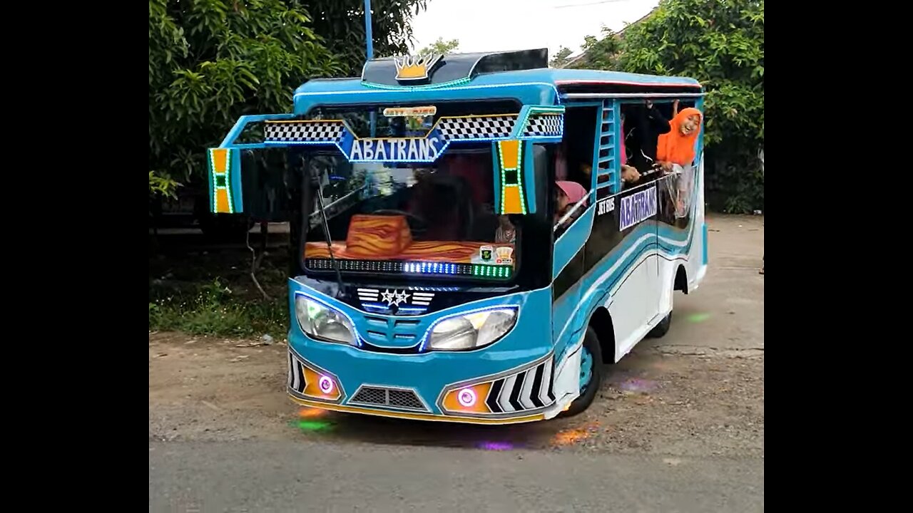 Test Drive Odong Odong Model Jetbus Carry