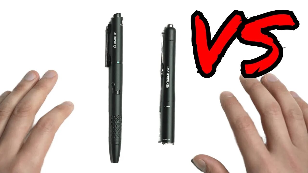 Olight O'Pen Glow vs. Nextorch K3RT: General purpose or self-defense penlight?