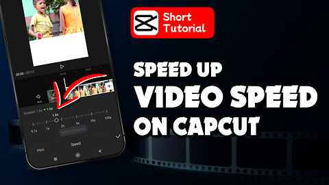 How to speed up a video in capcut