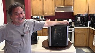 LIVE! The glass cage computer build! $99 ThermalTake Level 20 VT Glass SHOW case