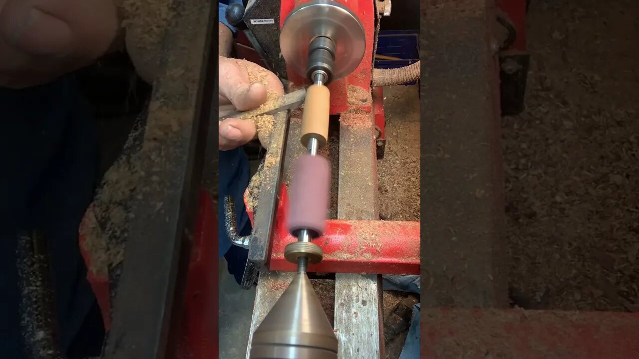 Wood turning don’t forget to hit that Thumbs up and smash that subscribe thanks for watching