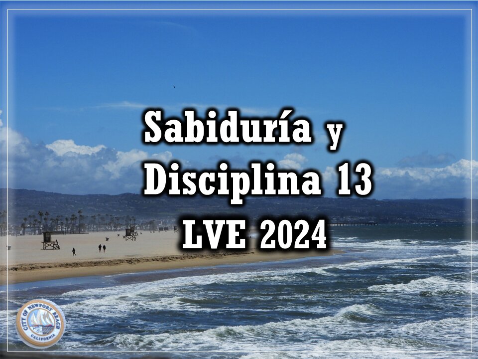 Sabiduría y Disciplina 13 - Pésakj 2024