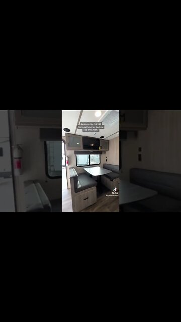 Rear Kitchen Couples Travel Trailer that is LIGHT! 2022 Keystone Passport 229RK #shorts #rv