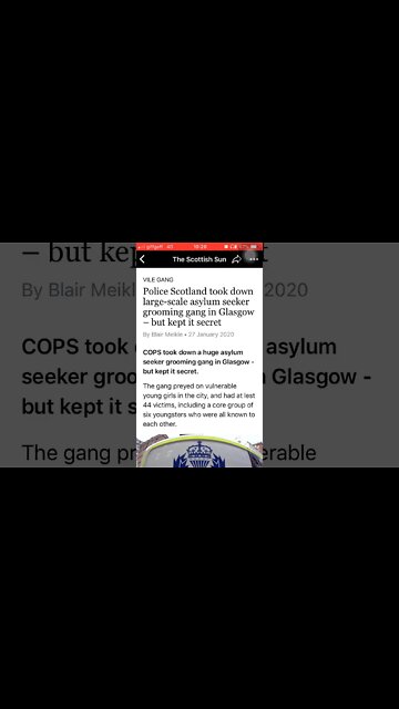 Grooming gangs in Scotland