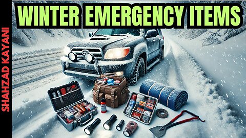 12 Winter Emergency Items For Your Vehicle!