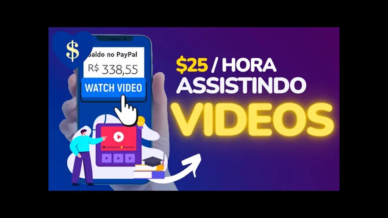 ✅[GANHE $10,00 DÓLARES🔥] Assista VÍDEOS ILIMITADOS e Ganhe DINHEIRO de VERDADE no HOJE Sem INDICAR✔️