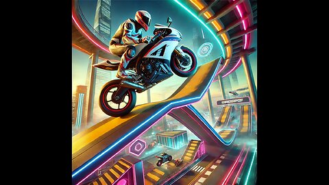 BIKE STUNT MASTER RACING GAMES - Maàotorcycle Racer Driving Tracks 3D