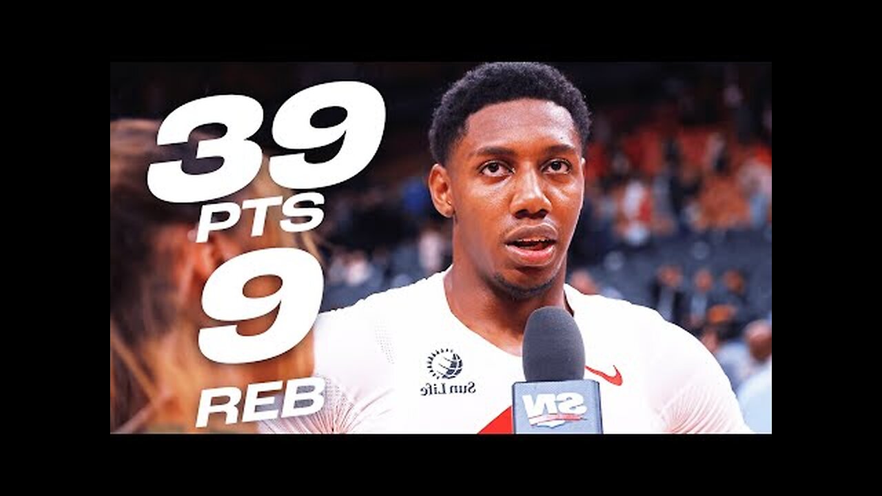 RJ Barrett (39 PTS) GOES OFF in the Raptors W! 😤_ November 18, 2024