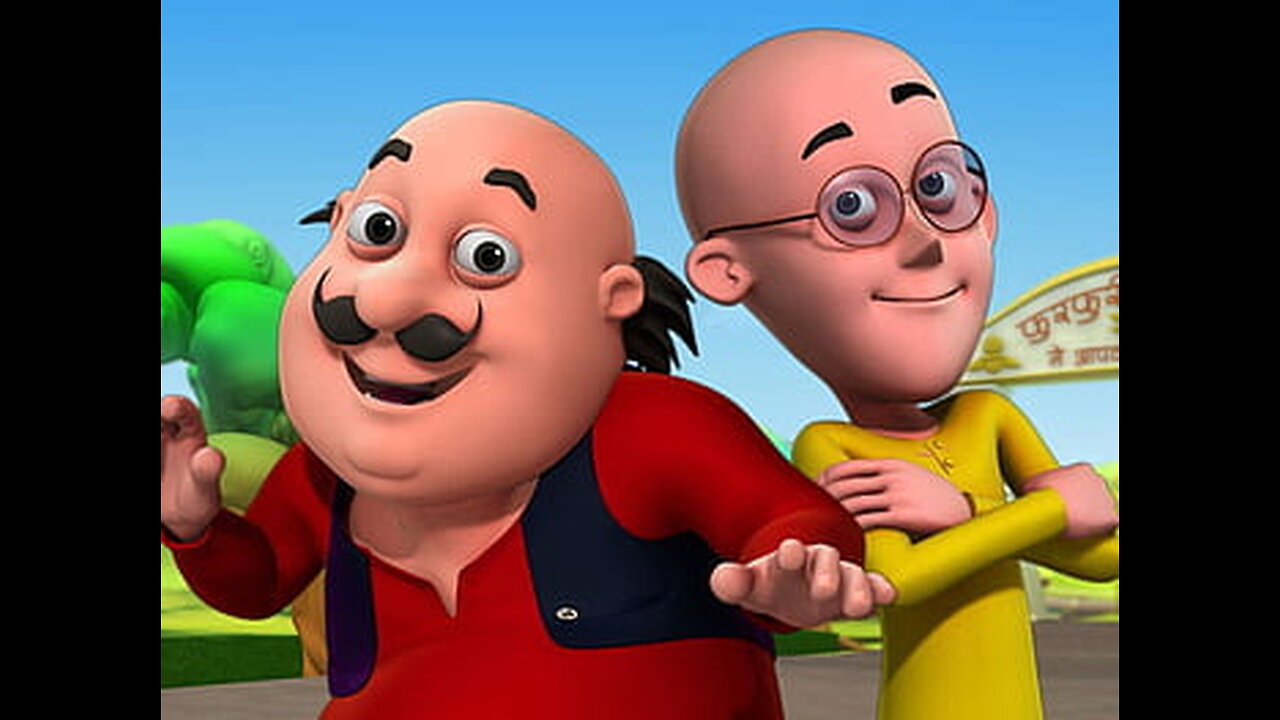 Motu Patlu comedy cartoon in hindi time'pass