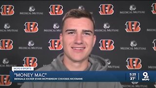 Bengals kicker chooses preferred nickname