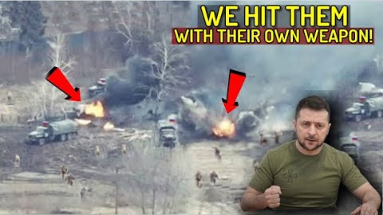 This is Great Payback: Russian convoy shaken by elite Chechen battalion!