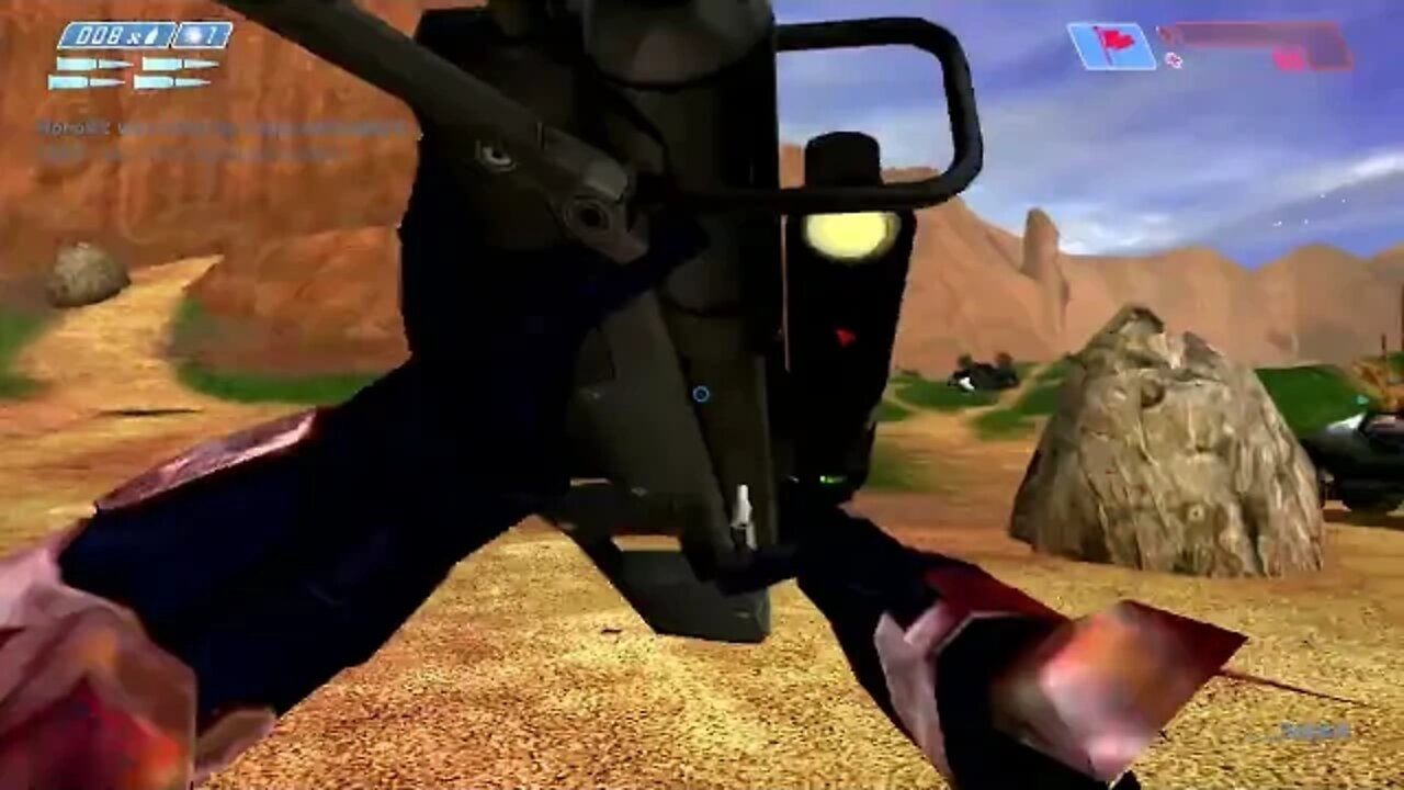 Halo CE MCC Blood Gulch Online Play (Laugher I got smoked)