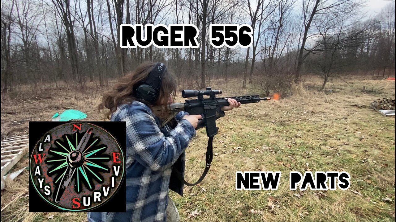 Ruger 556 New Barrel Brake & Hand Guard