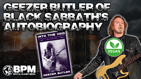 Geezer Butler of Black Sabbath Wrote an Autobiography